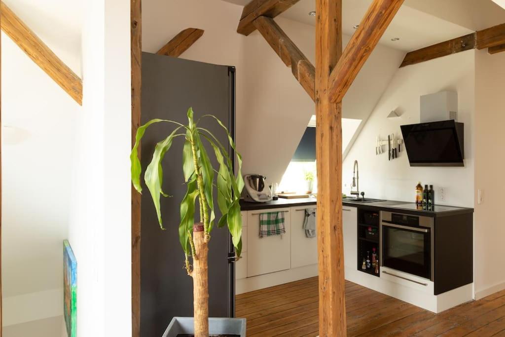 Luxurioeses Penthouse Mit Dachterrasse & Massagesessel Em-apartments Deutschland *