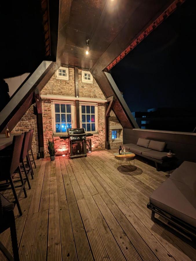 Apartment Luxurioeses Penthouse Mit Dachterrasse & Massagesessel Em-apartments Deutschland Bielefeld