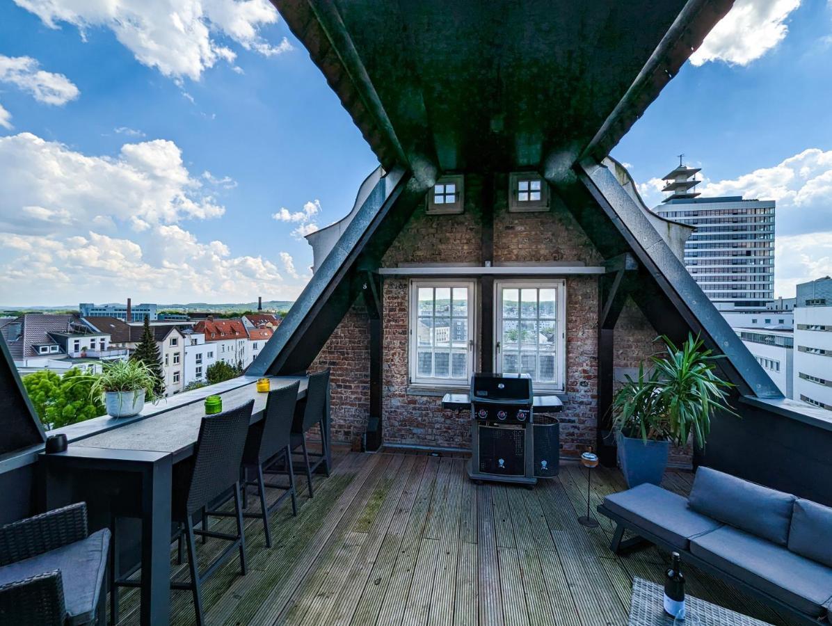 Apartment Luxurioeses Penthouse Mit Dachterrasse & Massagesessel Em-apartments Deutschland